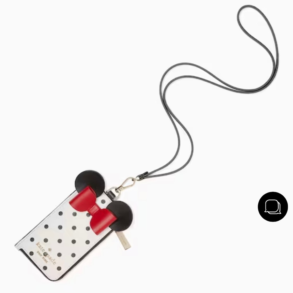Kate Spade Minnie Mouse Lanyard